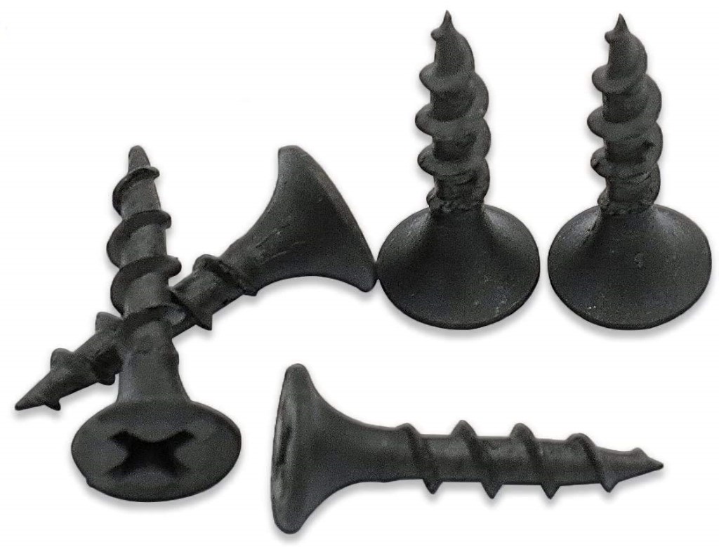 Drywall screws (black screws for assembly of plywood and timber sailboat in the philippines