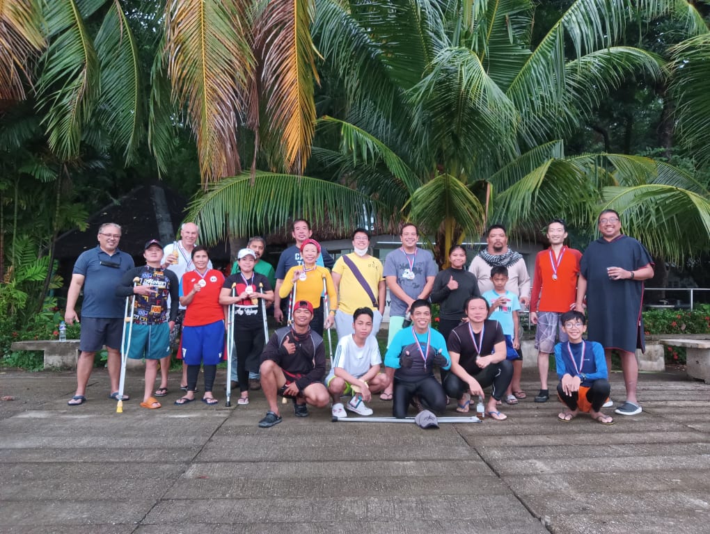 The inclusing group sailing the Oz Goose in the Philippines includes both able bodied and sailors with a disability. Photo by Zoren