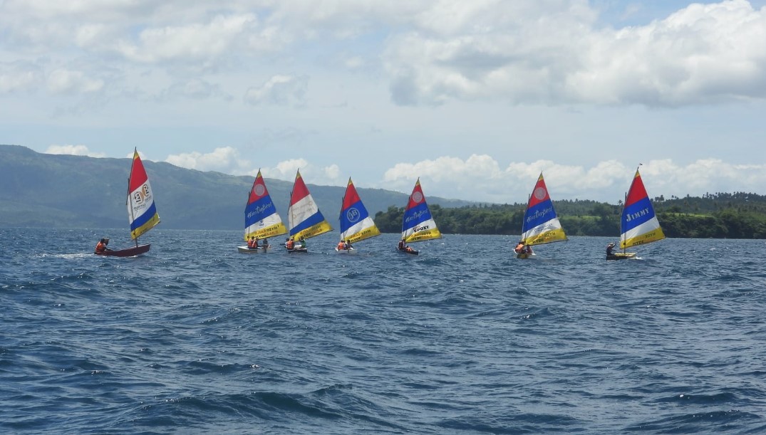 Oz Goose sailing at Albay Yacht Club Philippines